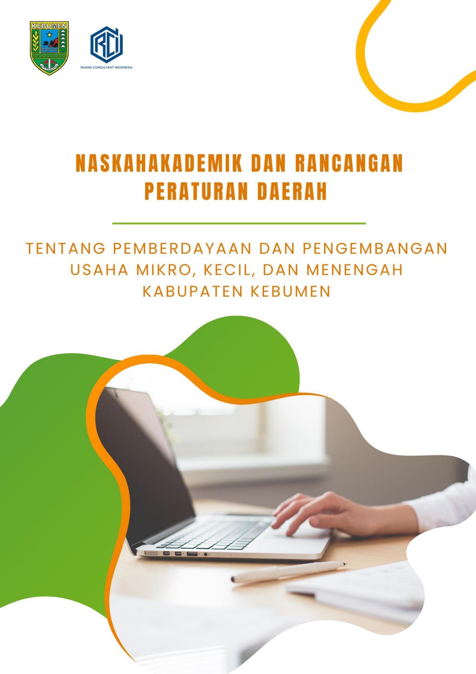 Naskah Akademik Pemberdayaan dan Pengembangan Usaha Mikro, Kecil, dan Menengah Kabupaten Kebumen Tahun 2024