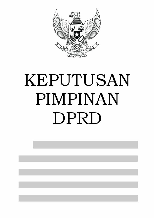 Keputusan Pimpinan DPRD Kabupaten Kebumen Nomor 100.2.1.4/21 Tahun 2026 tentang Persetujuan Penyempurnaan Pertanggungjawaban Pelaksanaan APBD Tahun Anggaran 2025 sesuai Hasil Evaluasi Gubernur Jawa Tengah