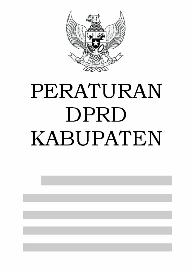 Peraturan DPRD Kabupaten Kebumen Nomor 1 Tahun 2025 tentang Tata Tertib DPRD Kabupaten Kebumen